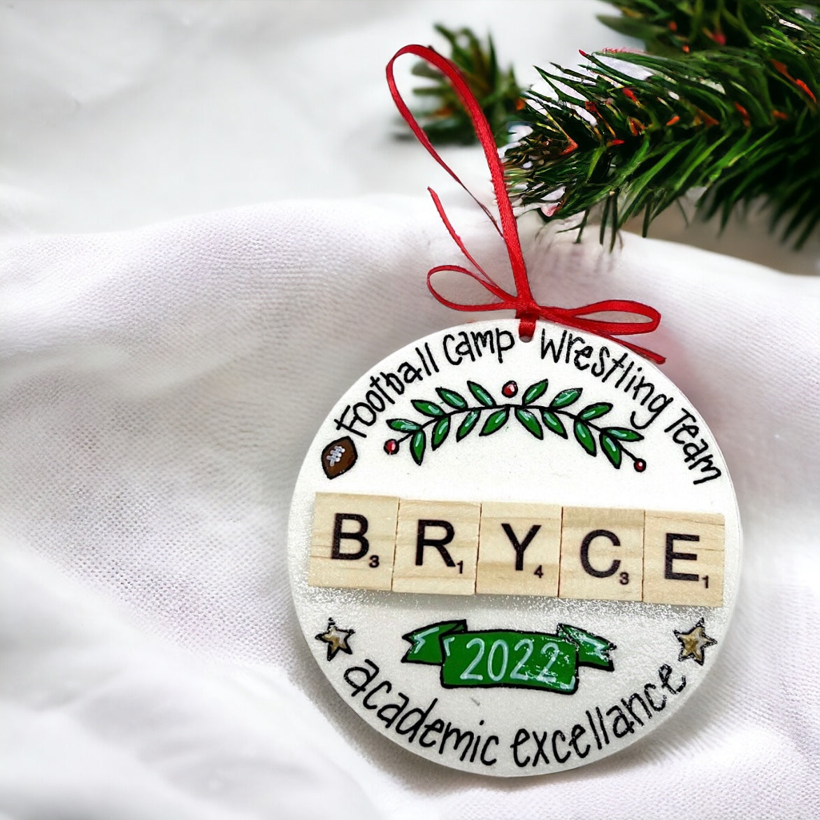 Christmas Ornament: Yearly Highlights & Personalization Your Way! - Rhythms of Grace Creative