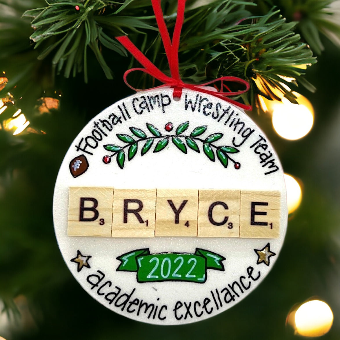 Christmas Ornament: Yearly Highlights & Personalization Your Way! - Rhythms of Grace Creative