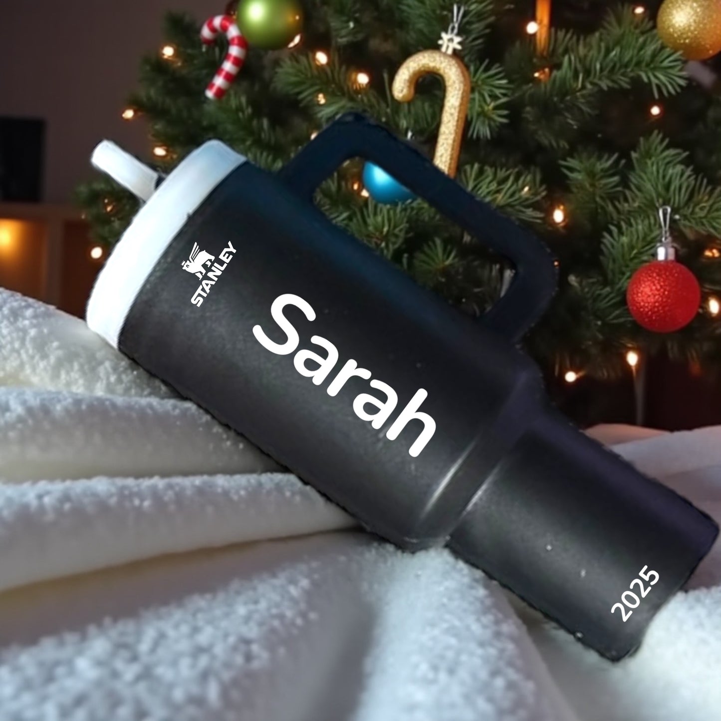 Cheers to the Season: Personalized Mini Stanley Cup Ornaments for the Perfect Gift!