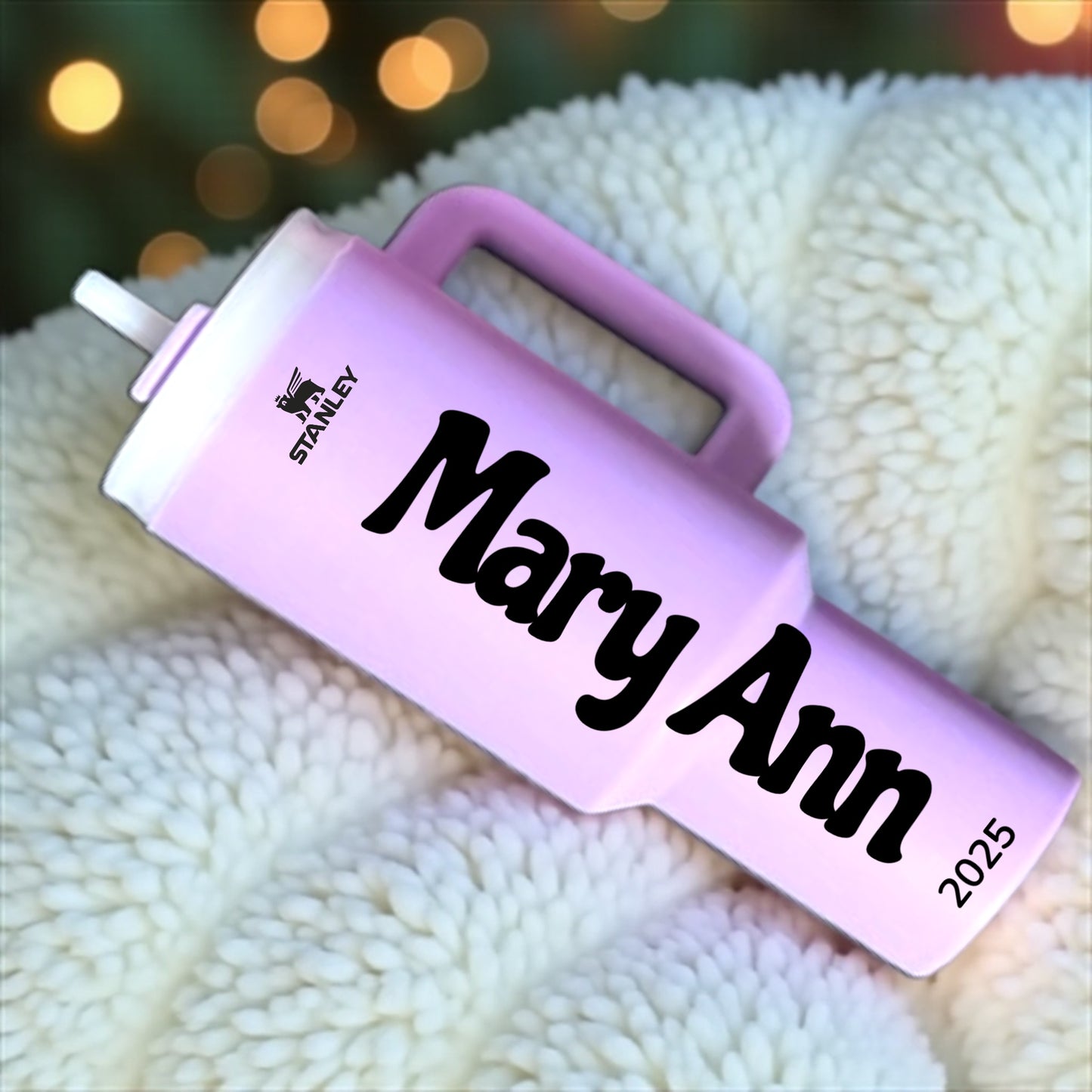 Cheers to the Season: Personalized Mini Stanley Cup Ornaments for the Perfect Gift!