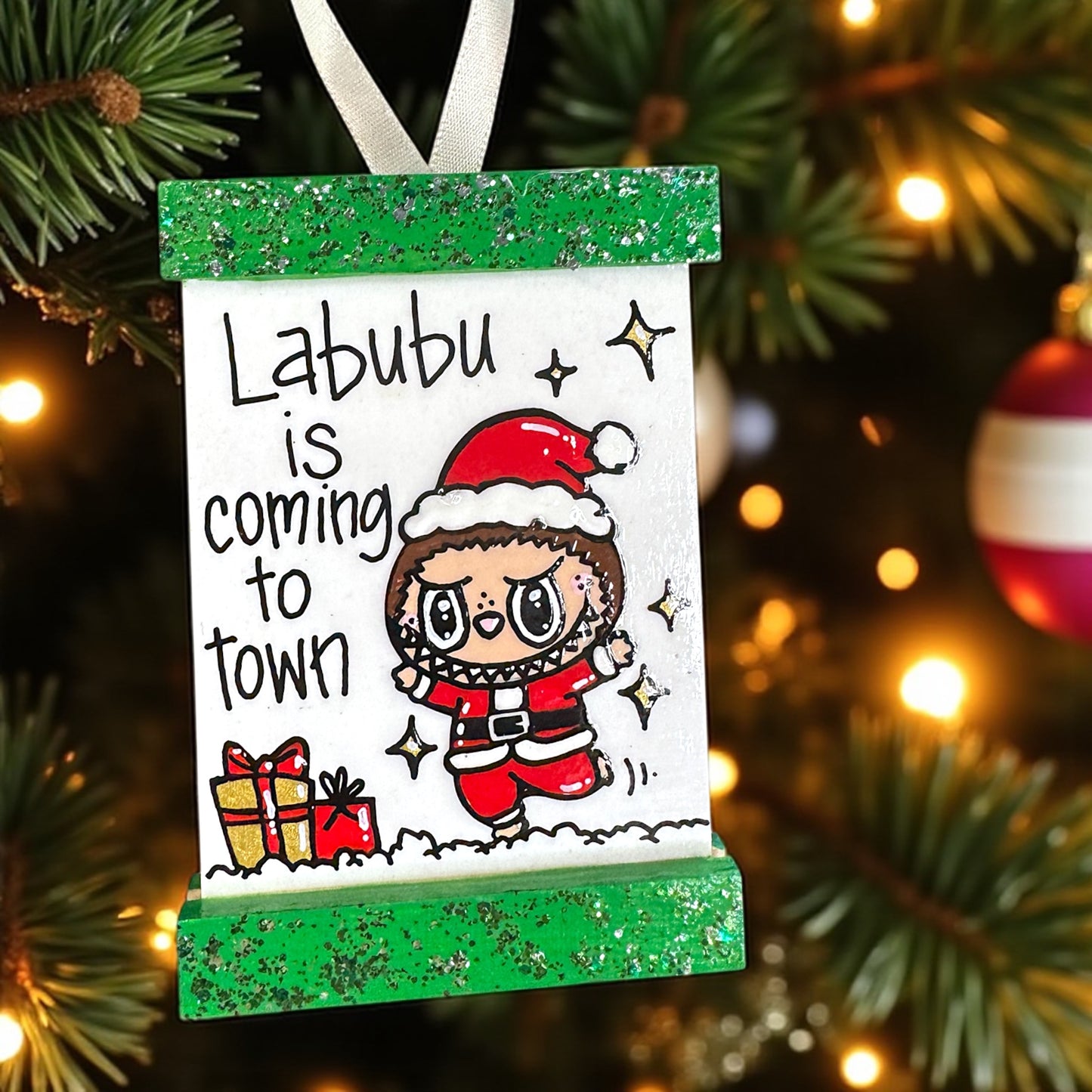 Monster Magic on Your Tree – Hand-Painted, Personalized, and Totally One-of-a-Kind!