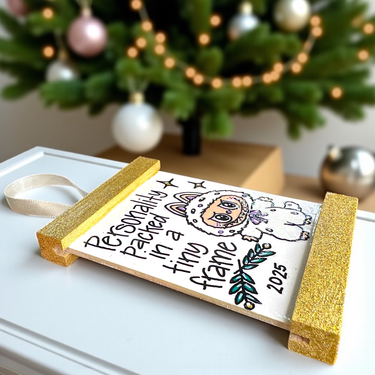 Monster Magic on Your Tree – Hand-Painted, Personalized, and Totally One-of-a-Kind!