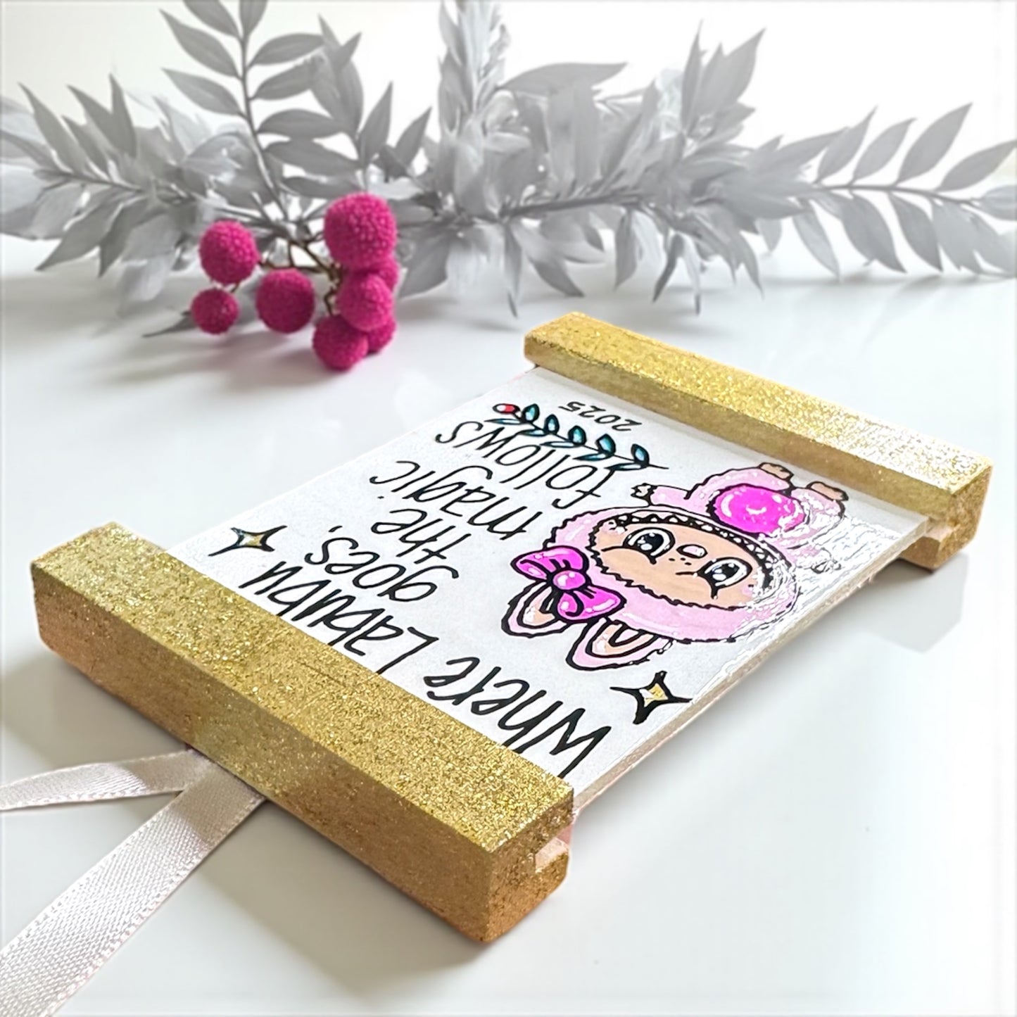 Monster Magic on Your Tree – Hand-Painted, Personalized, and Totally One-of-a-Kind!