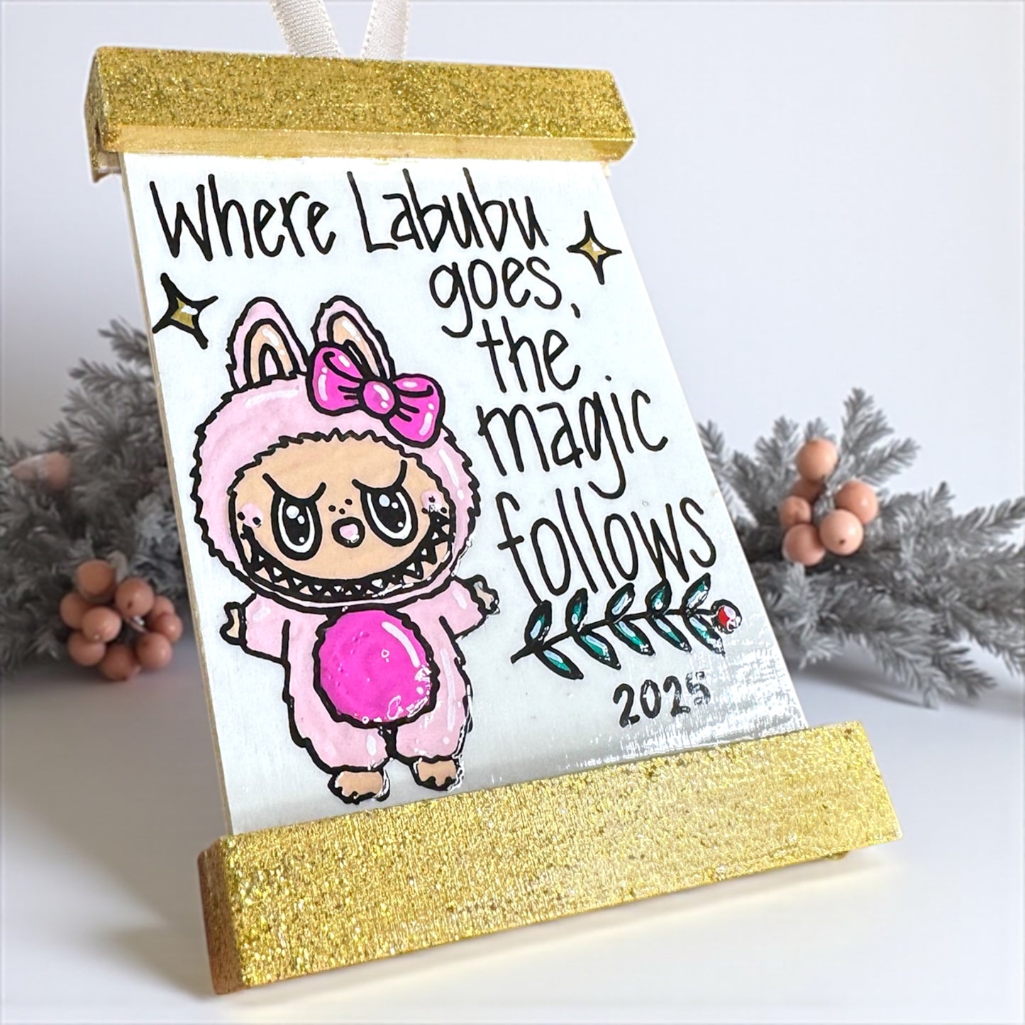 Monster Magic on Your Tree – Hand-Painted, Personalized, and Totally One-of-a-Kind!
