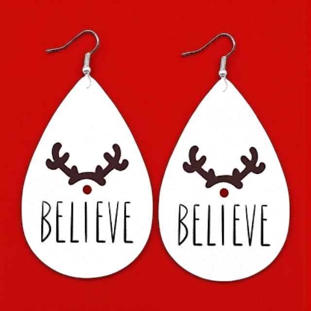 Merry Little Statement Earrings – Christmas Cheer in Every Pair