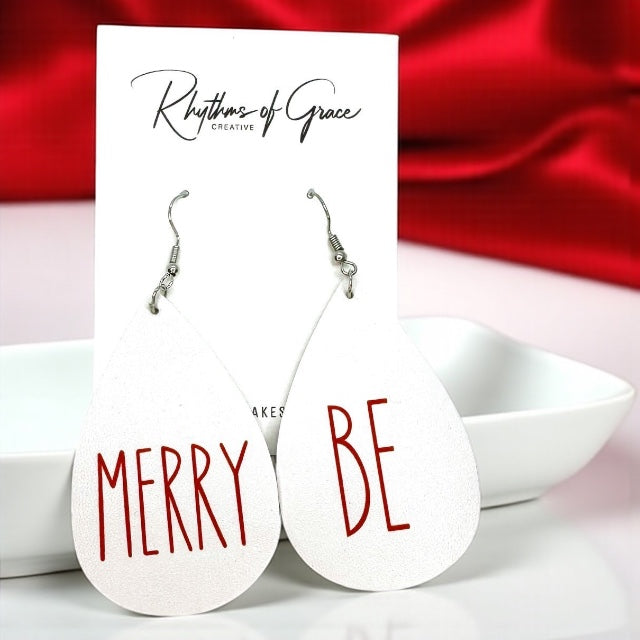 Merry Little Statement Earrings – Christmas Cheer in Every Pair
