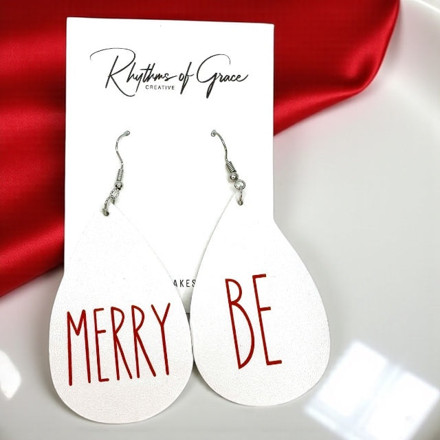 Merry Little Statement Earrings – Christmas Cheer in Every Pair