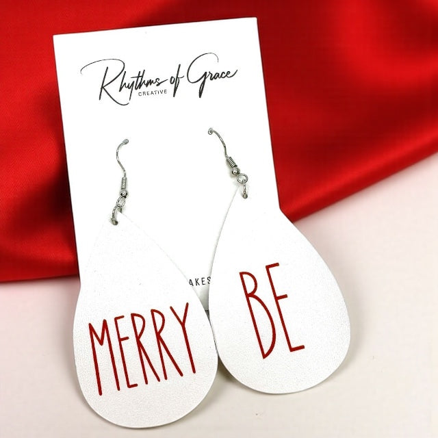Merry Little Statement Earrings – Christmas Cheer in Every Pair