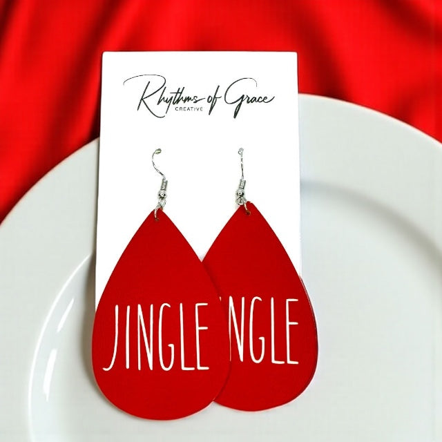 Merry Little Statement Earrings – Christmas Cheer in Every Pair