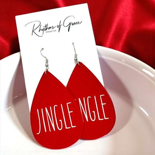 Merry Little Statement Earrings – Christmas Cheer in Every Pair