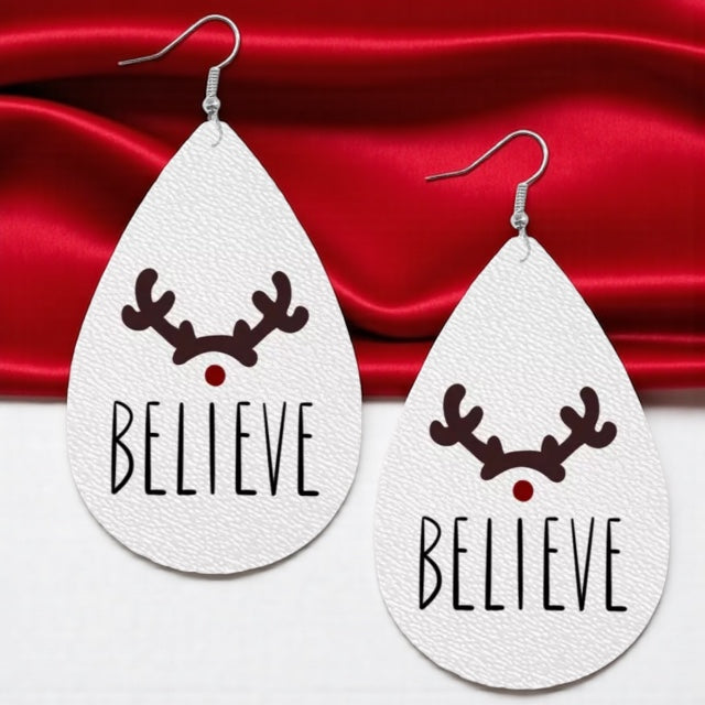 Merry Little Statement Earrings – Christmas Cheer in Every Pair