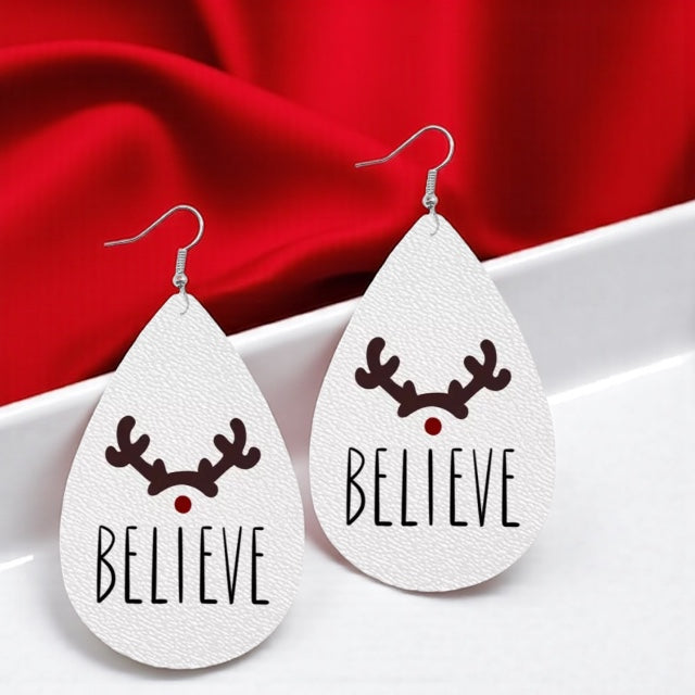 Merry Little Statement Earrings – Christmas Cheer in Every Pair