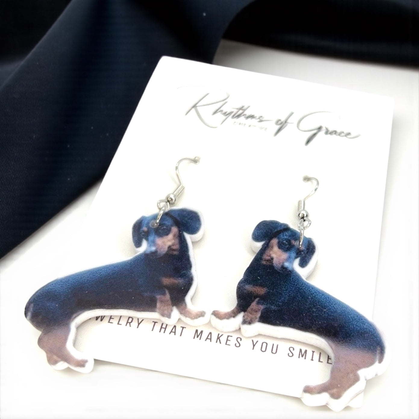 Weenie Wonderland: Cutest Dachshund Earrings Ever! - Rhythms of Grace Creative