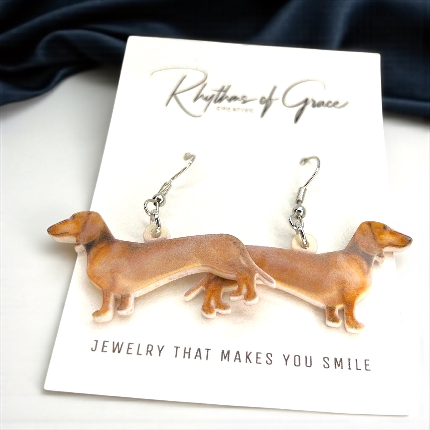 Weenie Wonderland: Cutest Dachshund Earrings Ever! - Rhythms of Grace Creative
