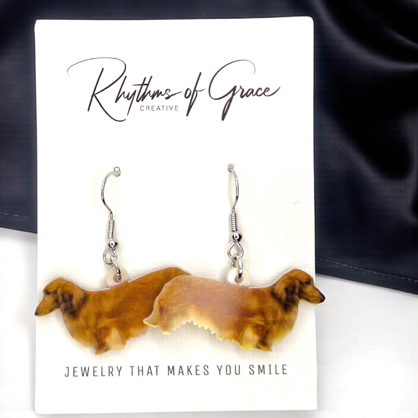 Weenie Wonderland: Cutest Dachshund Earrings Ever! - Rhythms of Grace Creative