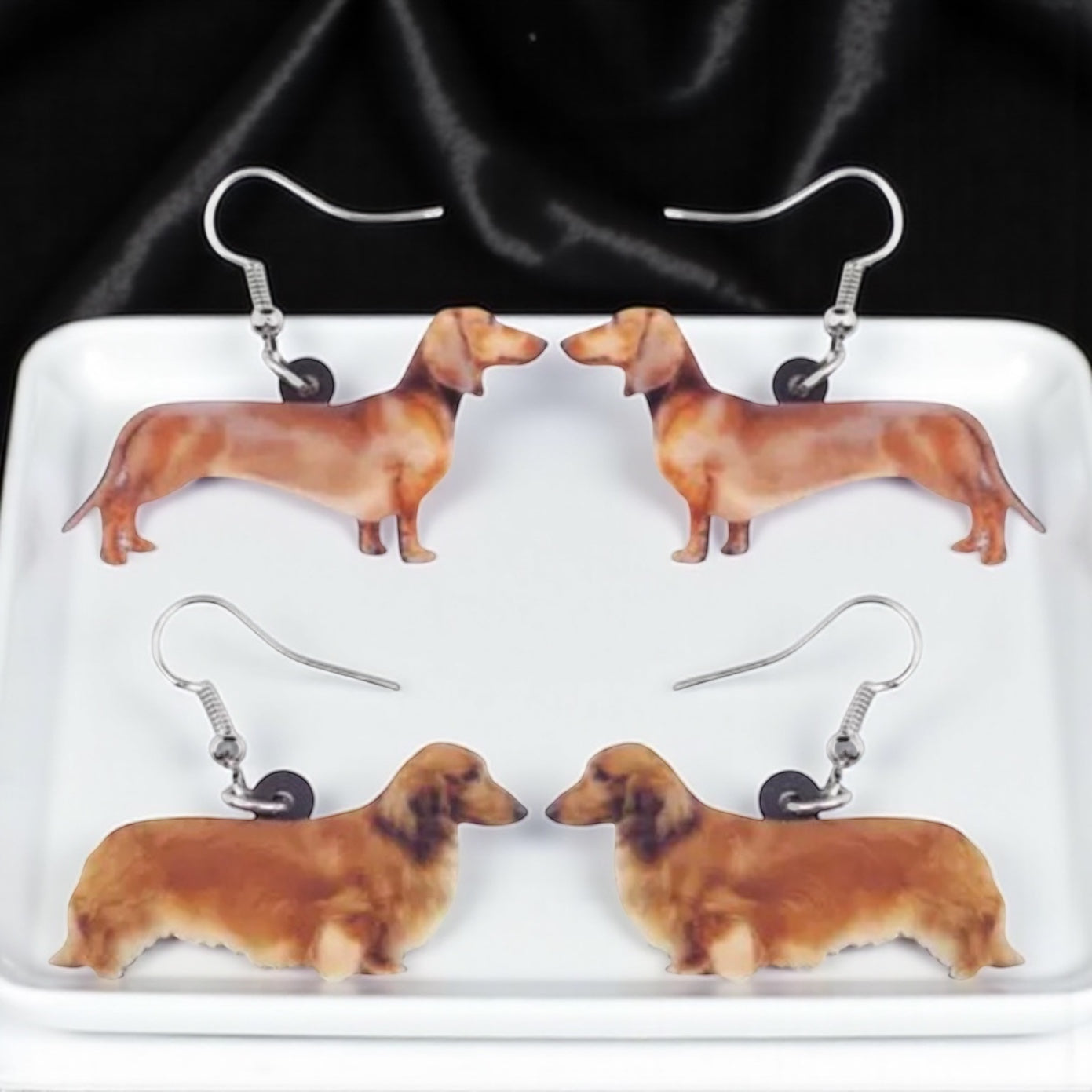 Weenie Wonderland: Cutest Dachshund Earrings Ever! - Rhythms of Grace Creative
