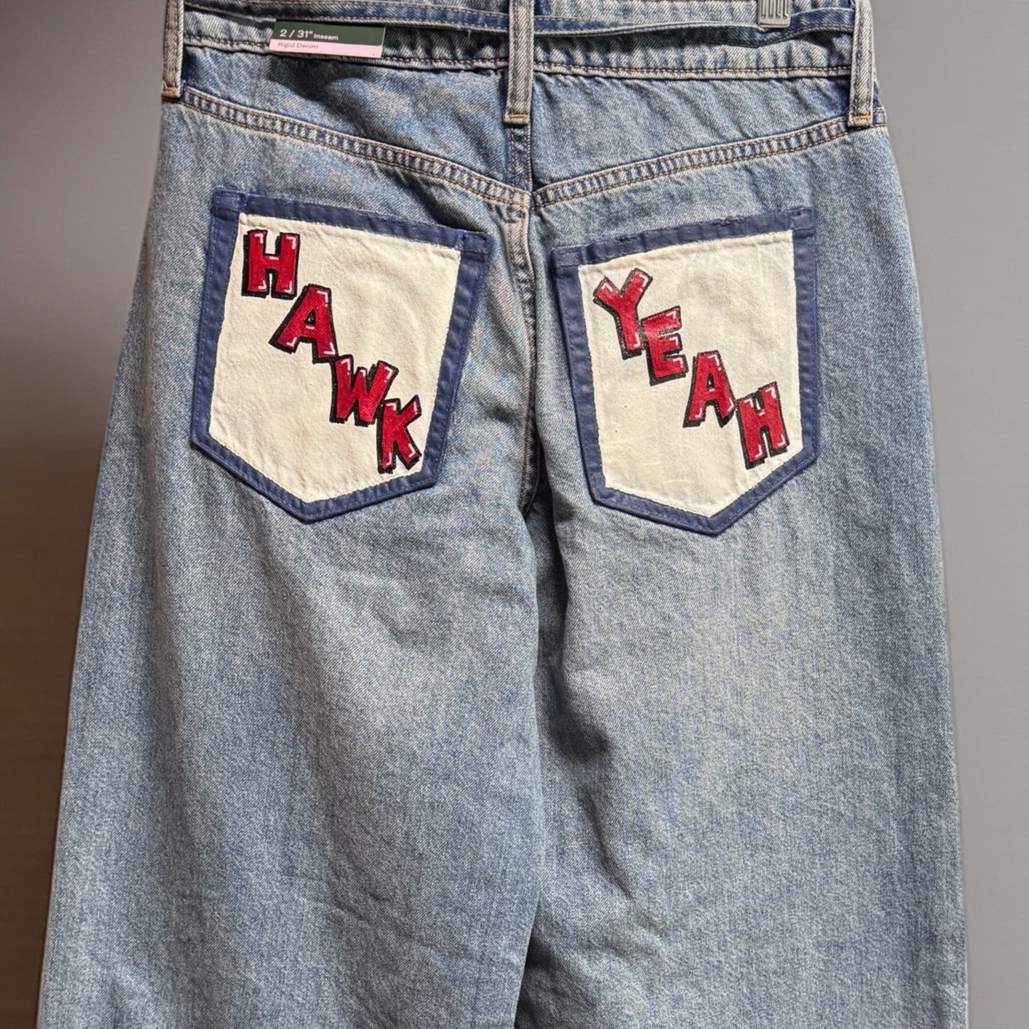 Senior Style With a Splash: Custom Hand-Painted Jeans for Class of 2026!