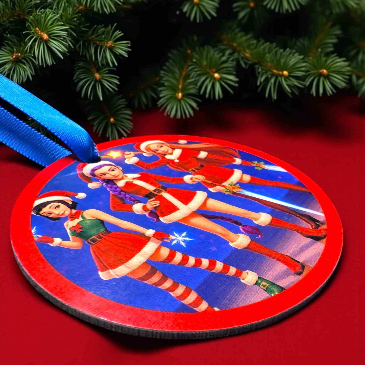 K-Pop Demon Hunters Personalized Christmas Ornament