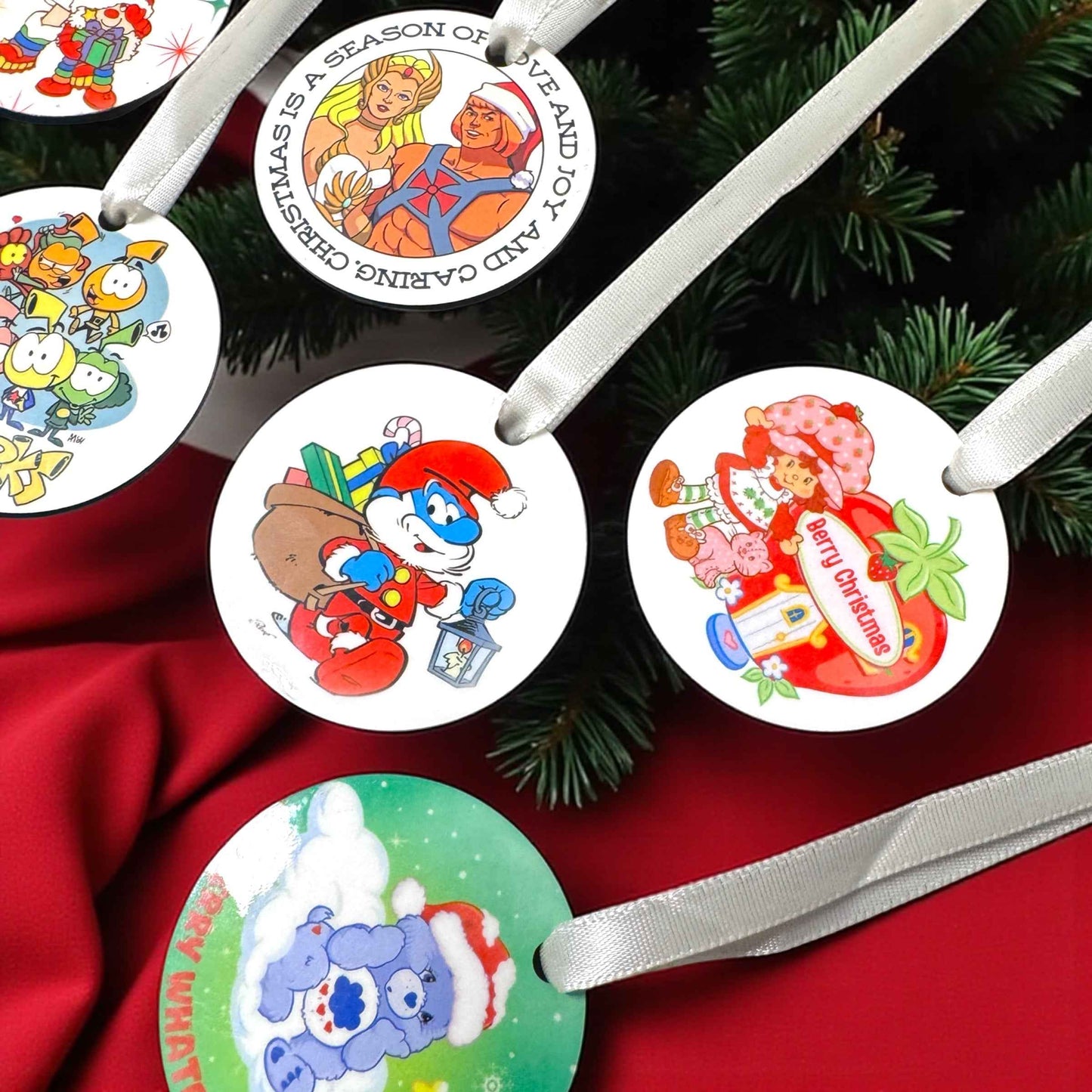 80’s Saturday Morning Cartoon Ornament Set 🎄