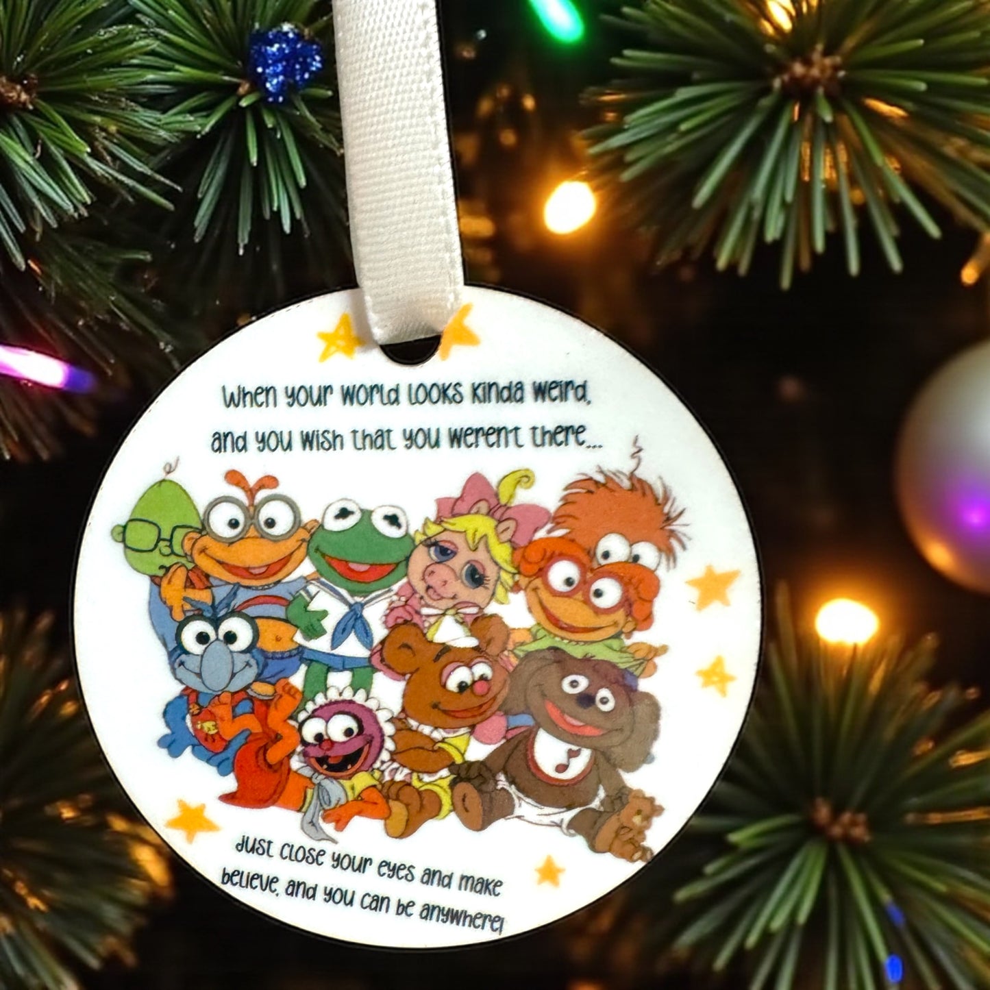 80’s Saturday Morning Cartoon Ornament Set 🎄