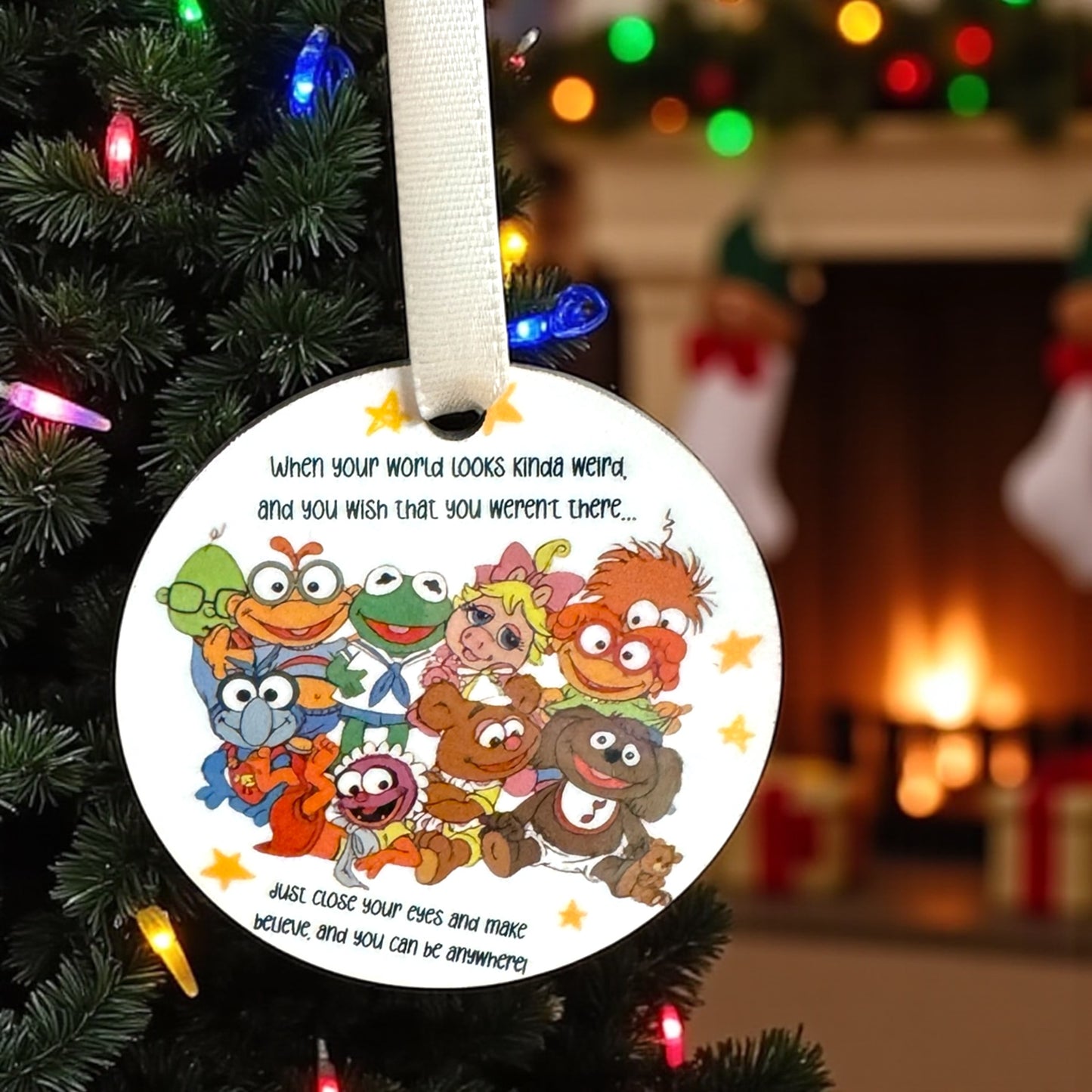 80’s Saturday Morning Cartoon Ornament Set 🎄