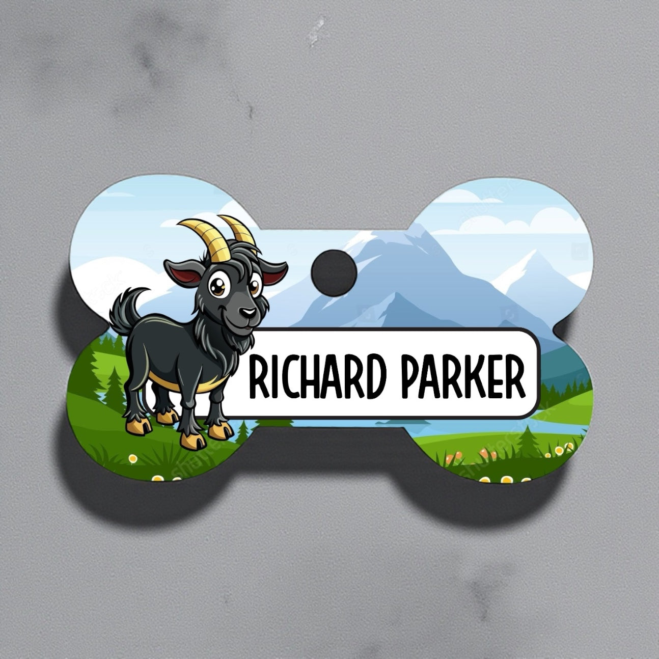 Personalized Cartoon Pet Tags | Custom Artist-Created Pet ID Tag