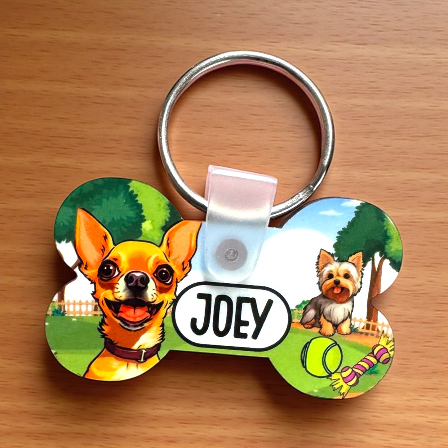 Personalized Cartoon Pet Tags | Custom Artist-Created Pet ID Tag