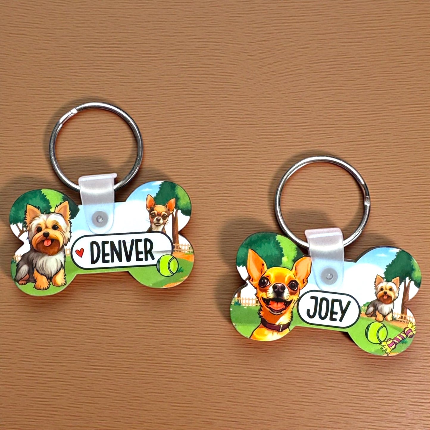 Personalized Cartoon Pet Tags | Custom Artist-Created Pet ID Tag