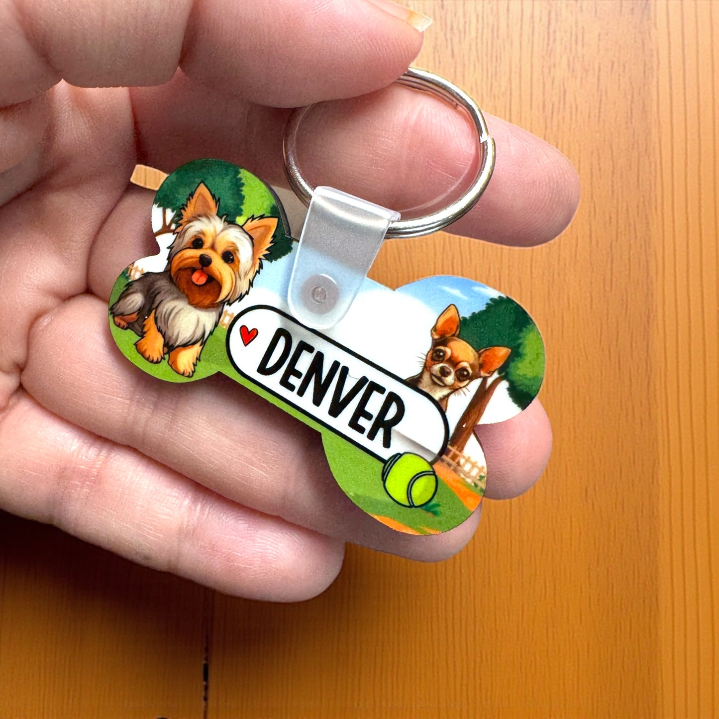 Personalized Cartoon Pet Tags | Custom Artist-Created Pet ID Tag