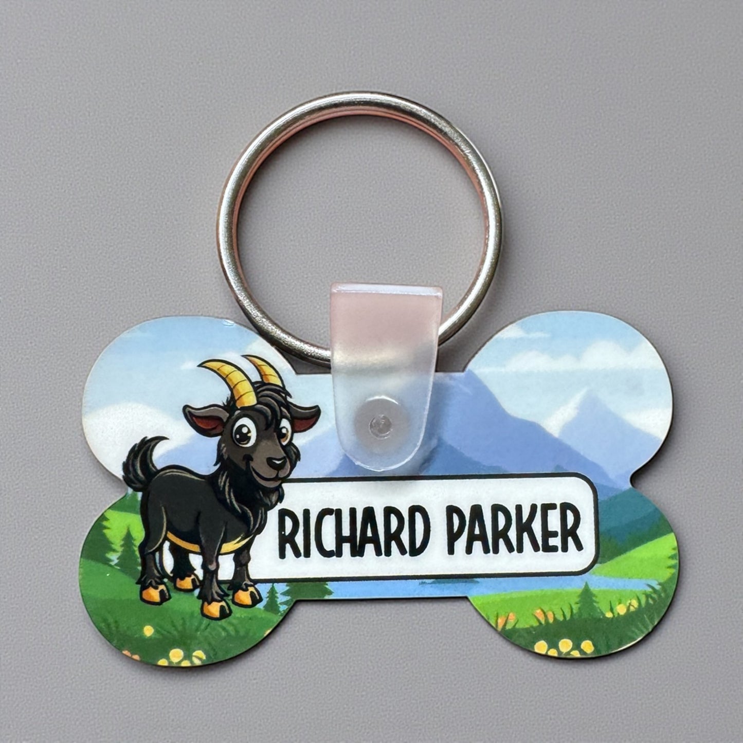 Personalized Cartoon Pet Tags | Custom Artist-Created Pet ID Tag