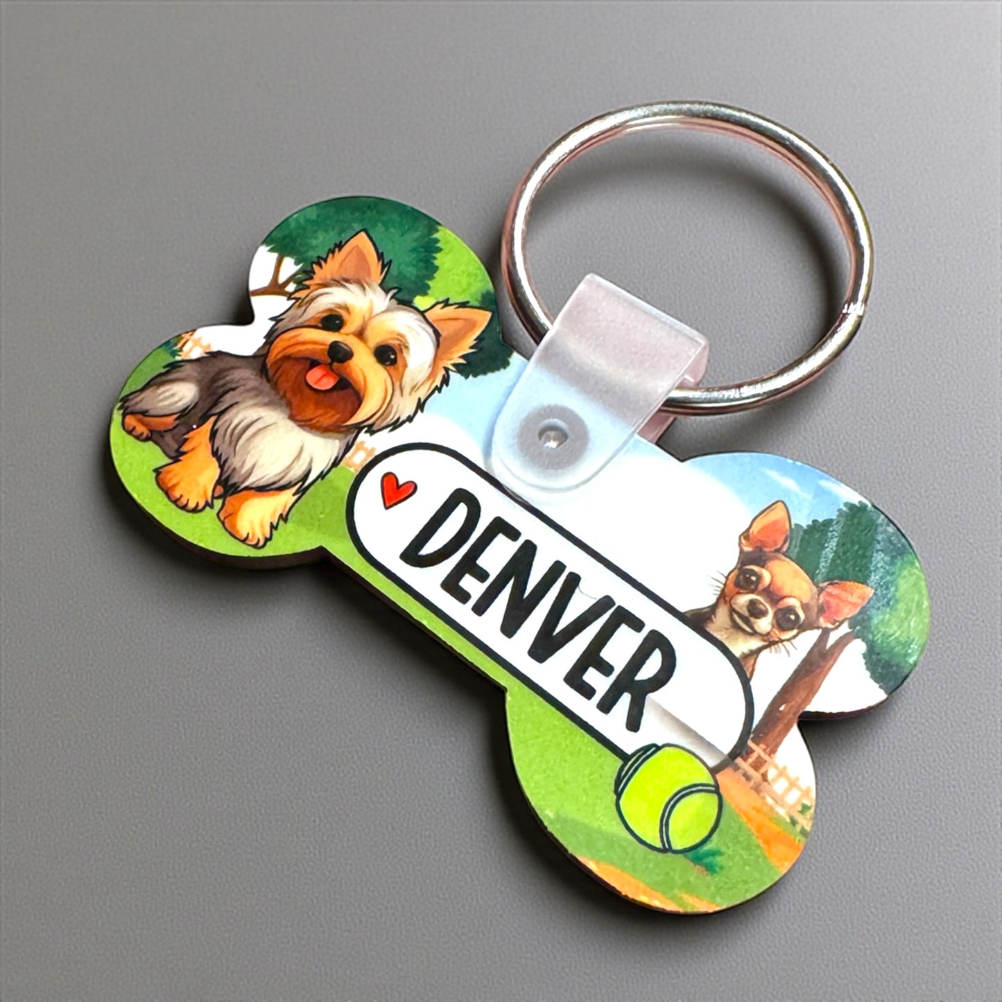 Personalized Cartoon Pet Tags | Custom Artist-Created Pet ID Tag