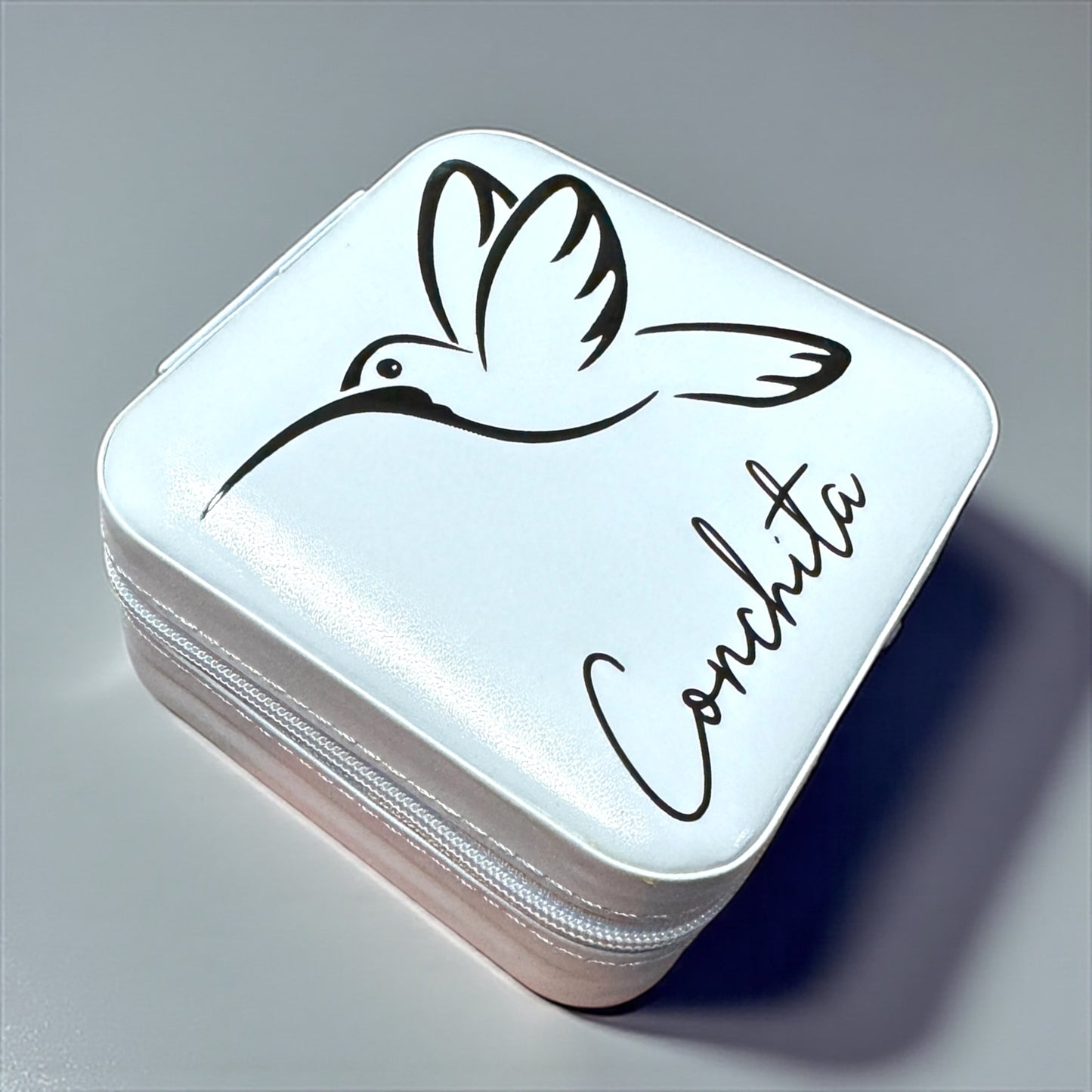 Personalized Travel Jewelry Box – Custom Gift for Bridesmaids, Birthdays & More!