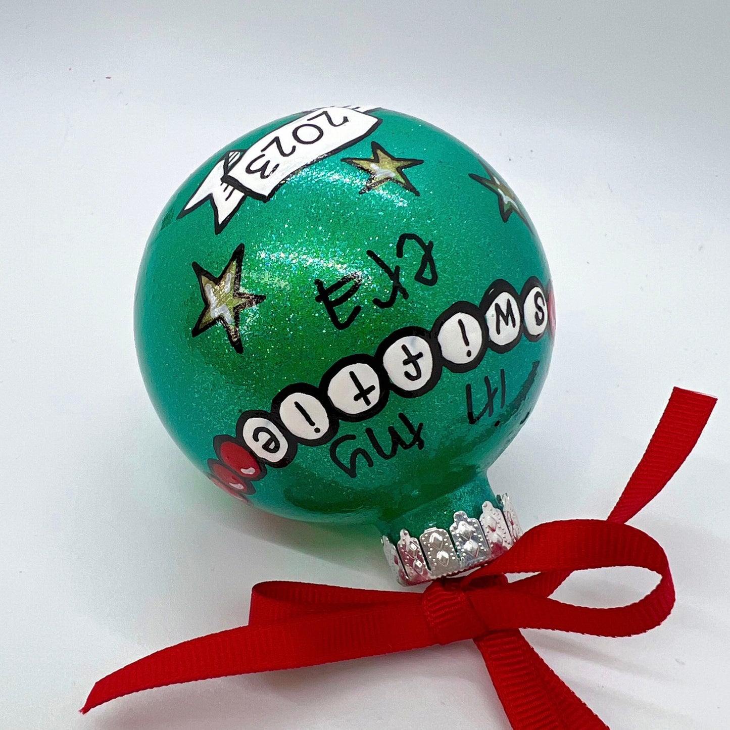 Swiftie Ornament - Eras Tour Ornament, Christmas Ornament, Holiday Ornament, Swiftie Era, Merry Swiftmas, Christmas Era, Eras Tour Gift - Rhythms of Grace Creative