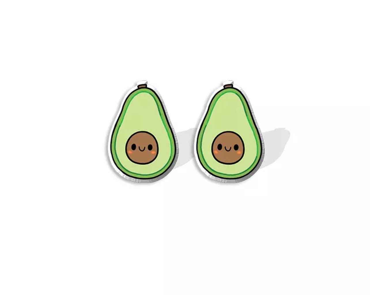 Get Your Guac On: Adorable Avocado Stud Earrings!