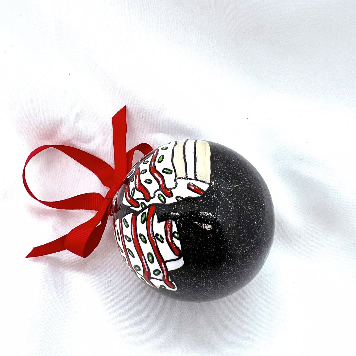 Tis the Season Ornament - Christmas Tree Cake, Christmas Ornament, Holiday Ornament, Looking Like a Snack, Christmas Cake, Ornament Exchange - Rhythms of Grace Creative