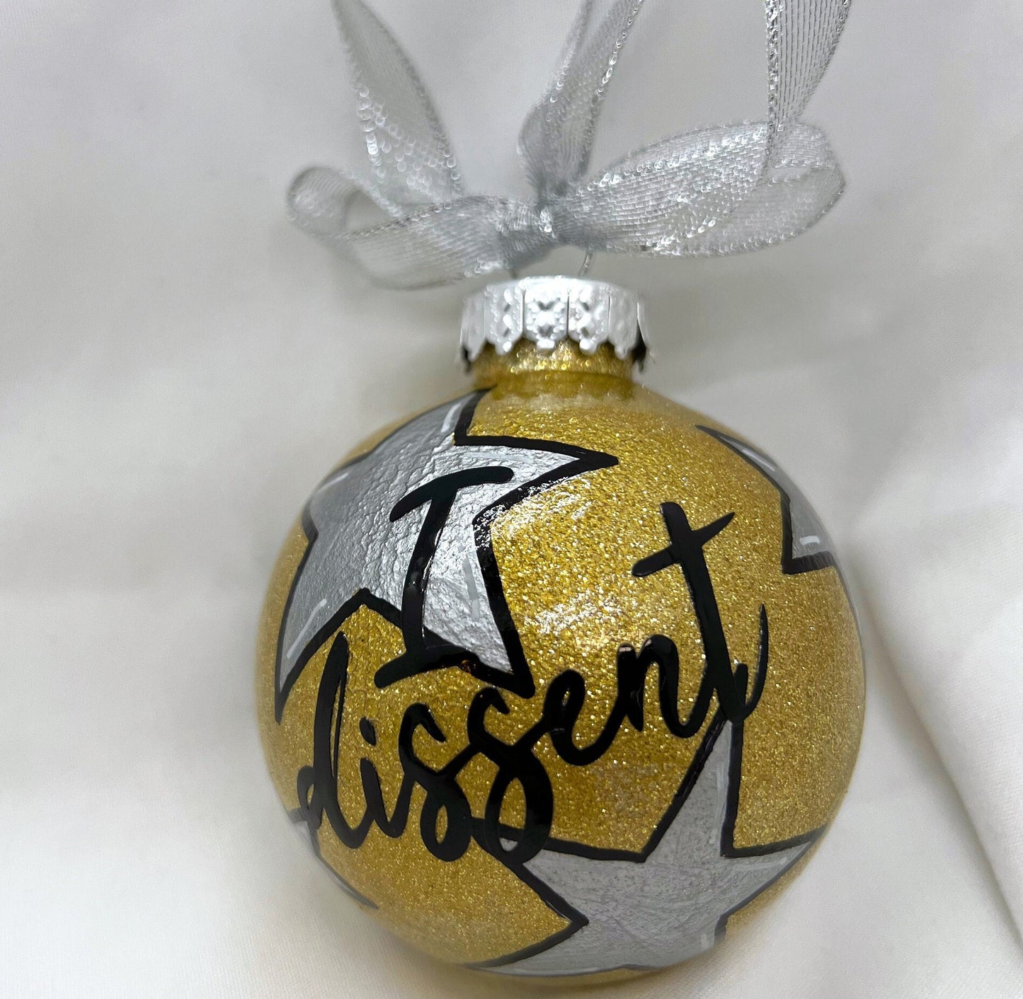 I Dissent Ornament - RGB Ornament, Christmas Ornament, Holiday Ornament, Dissent Ornament, Ornament Exchange, Feminism Ornament - Rhythms of Grace Creative