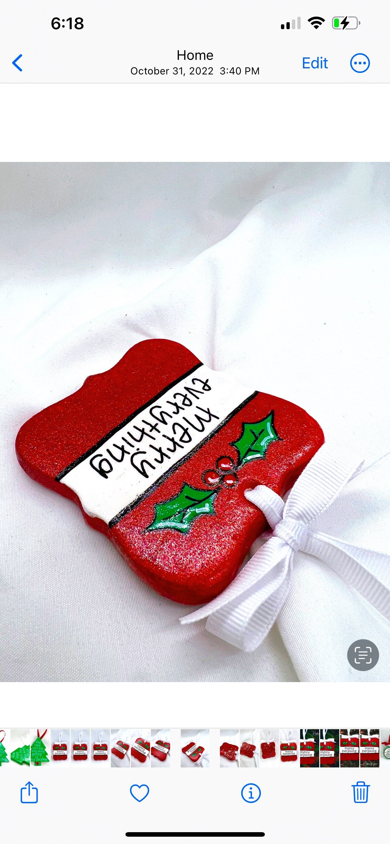 Self Growth Ornament - Friendship Ornament, Christmas Ornament, Holiday Ornament, Long Distance, Best Friend, Stocking Stuffer, Pastels - Rhythms of Grace Creative