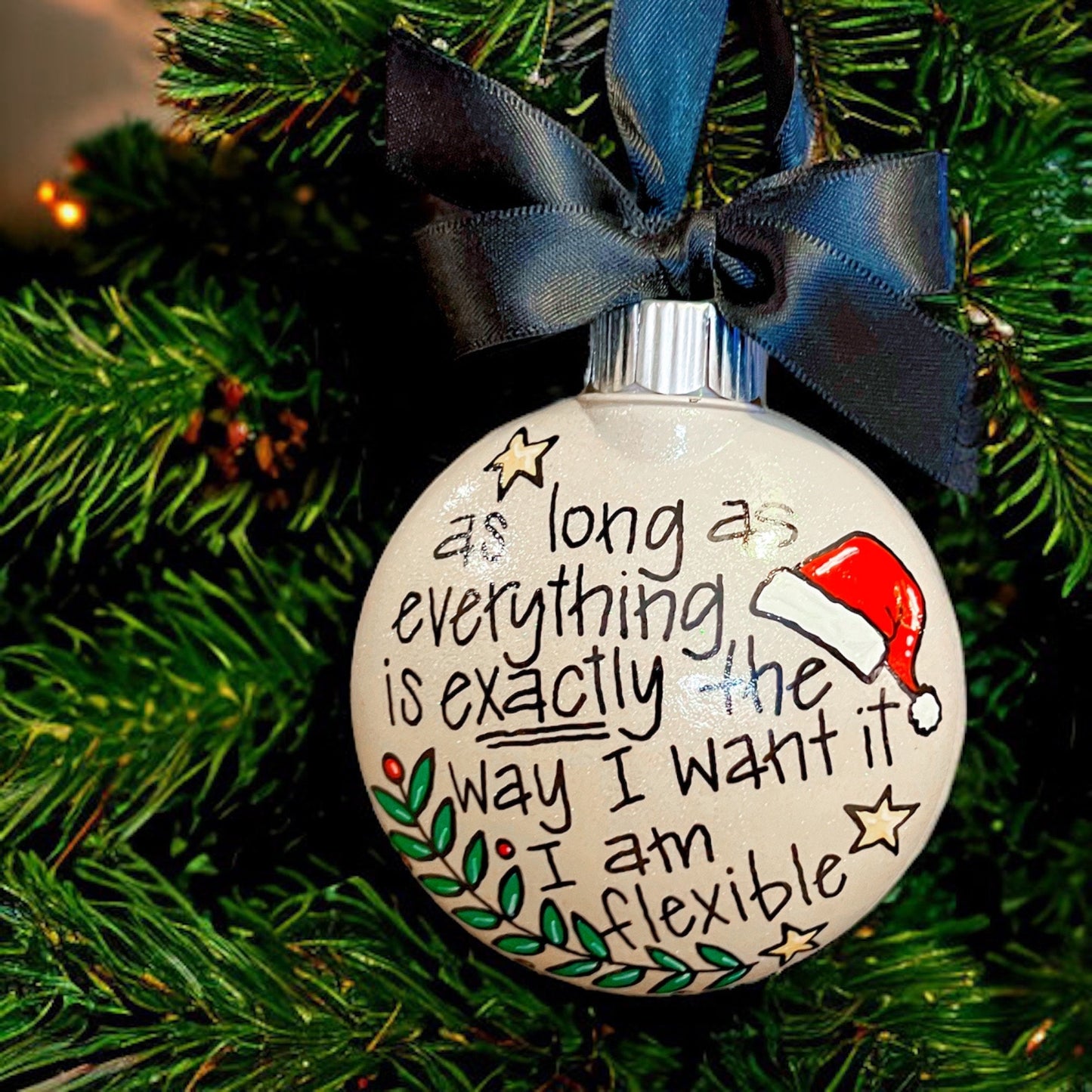 Control Freak Ornament - Type A Personality, Christmas Ornament, Holiday Ornament, Friendship Ornament, Ornament Exchange, Boss Ornament - Rhythms of Grace Creative