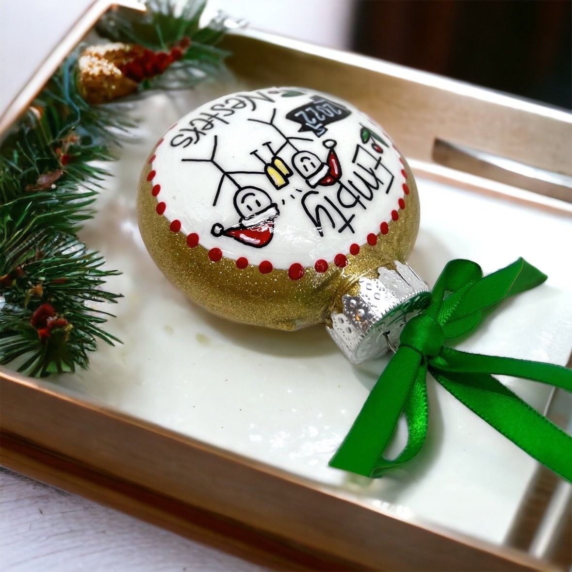 Empty Nesters Ornament - Empty Nest Ornament, Christmas Ornament, Holiday Ornament, Grandparent Gift, Parent Gift, Kid Free, Flew the Coupe - Rhythms of Grace Creative