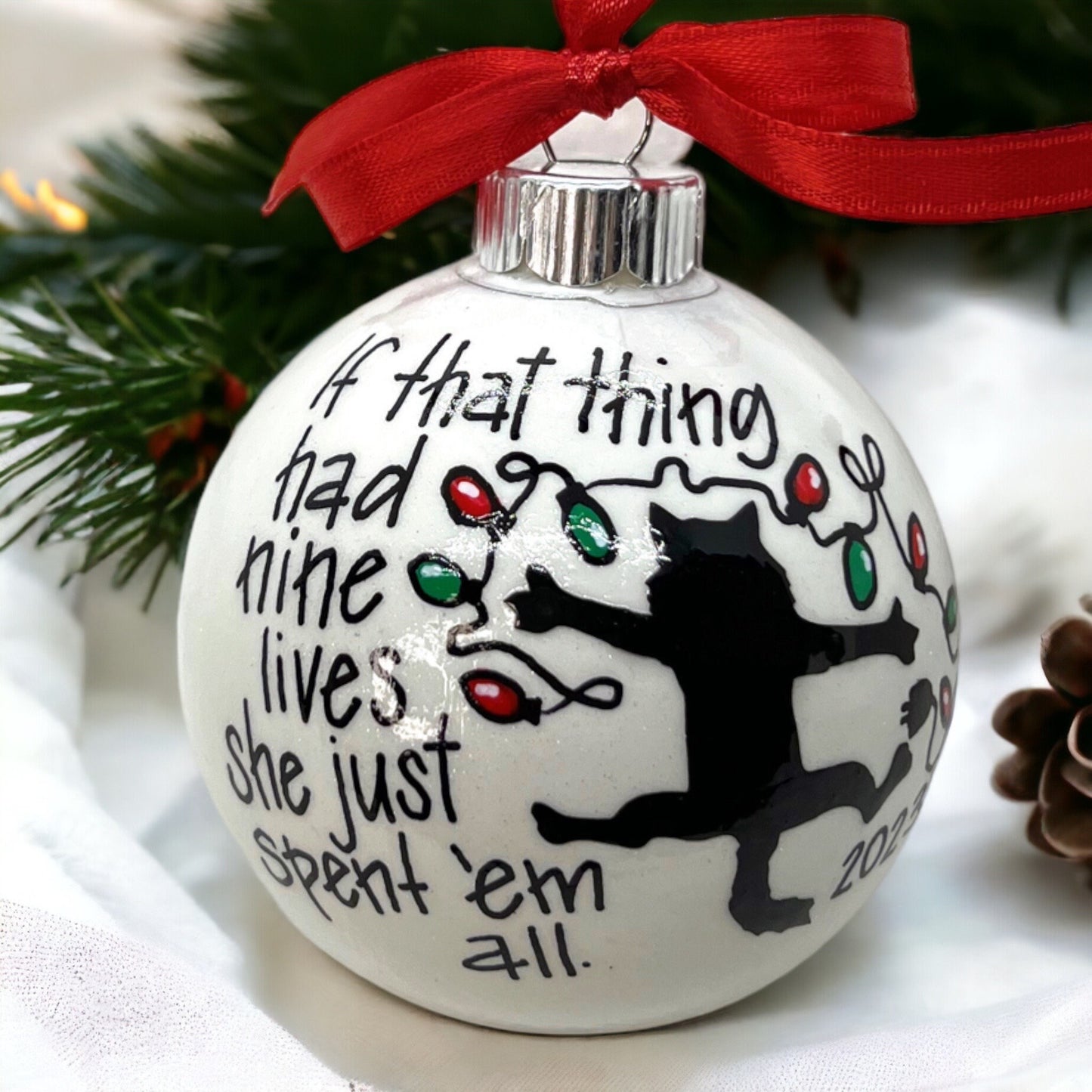 National Lampoon Ornament - Griswold Christmas, Christmas Ornament, Holiday Ornament, Clark Griswold, Ornament Exchange, Lampoon Christmas - Rhythms of Grace Creative