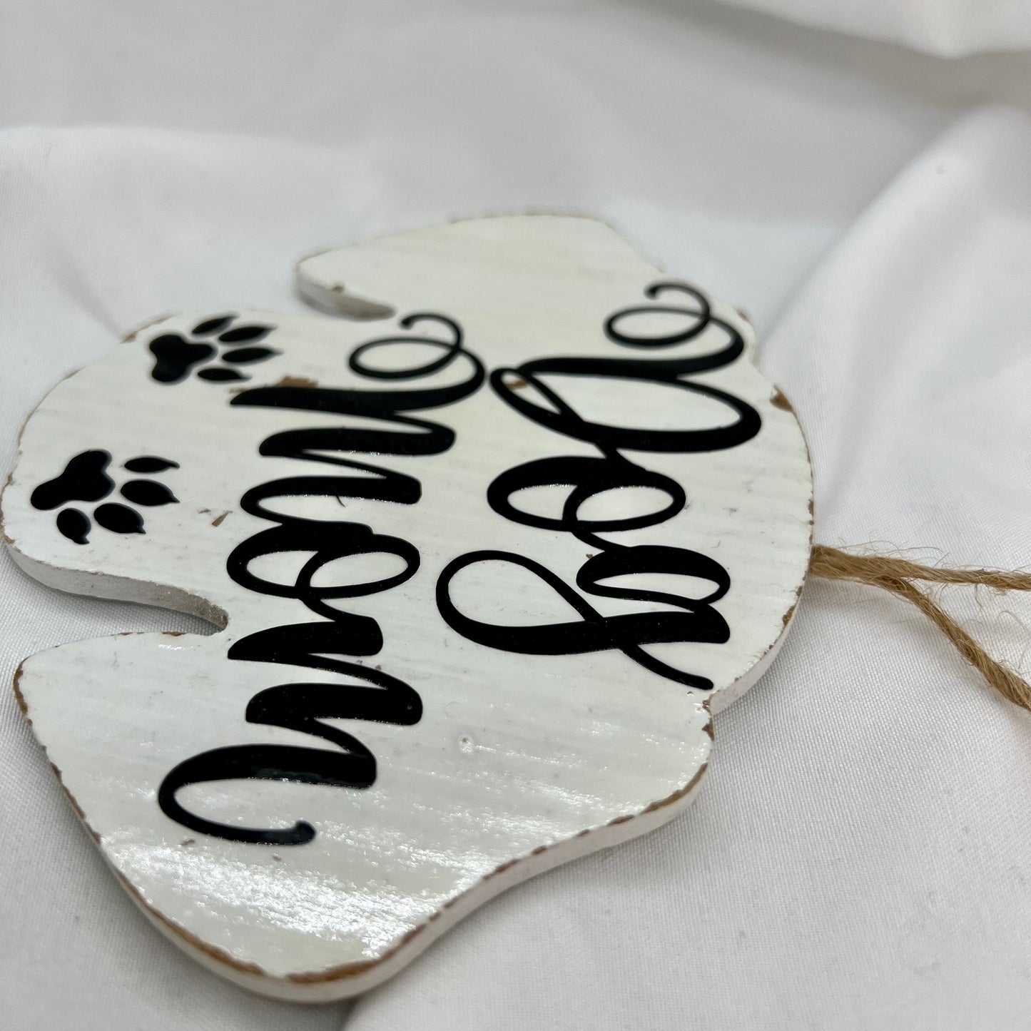 Pawsitively Perfect: Personalized Dog Mom Ornament 🌟 - Rhythms of Grace Creative