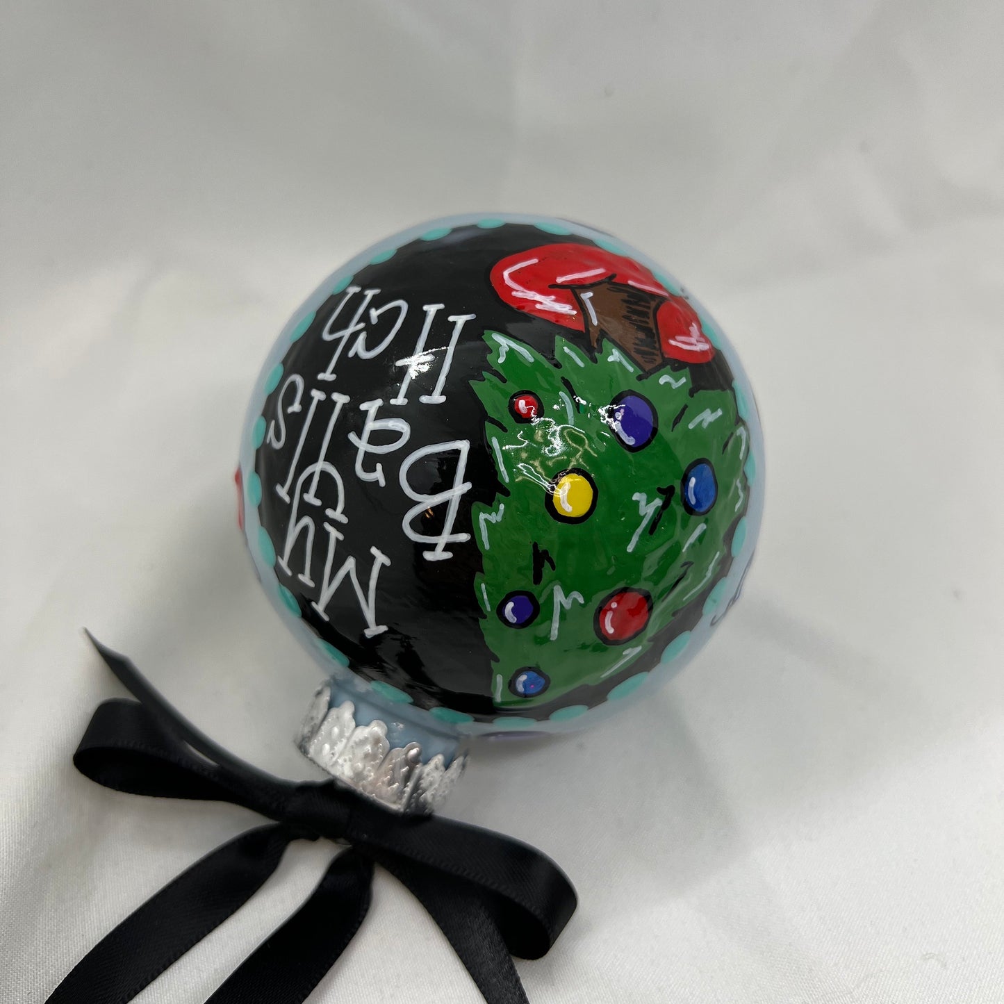 Christmas Ornament - Funny Ornament, Holiday Ornament, Sarcastic Ornament, 2023 Ornament, My Balls Itch, Ornament Exchange, Humorous Gift - Rhythms of Grace Creative