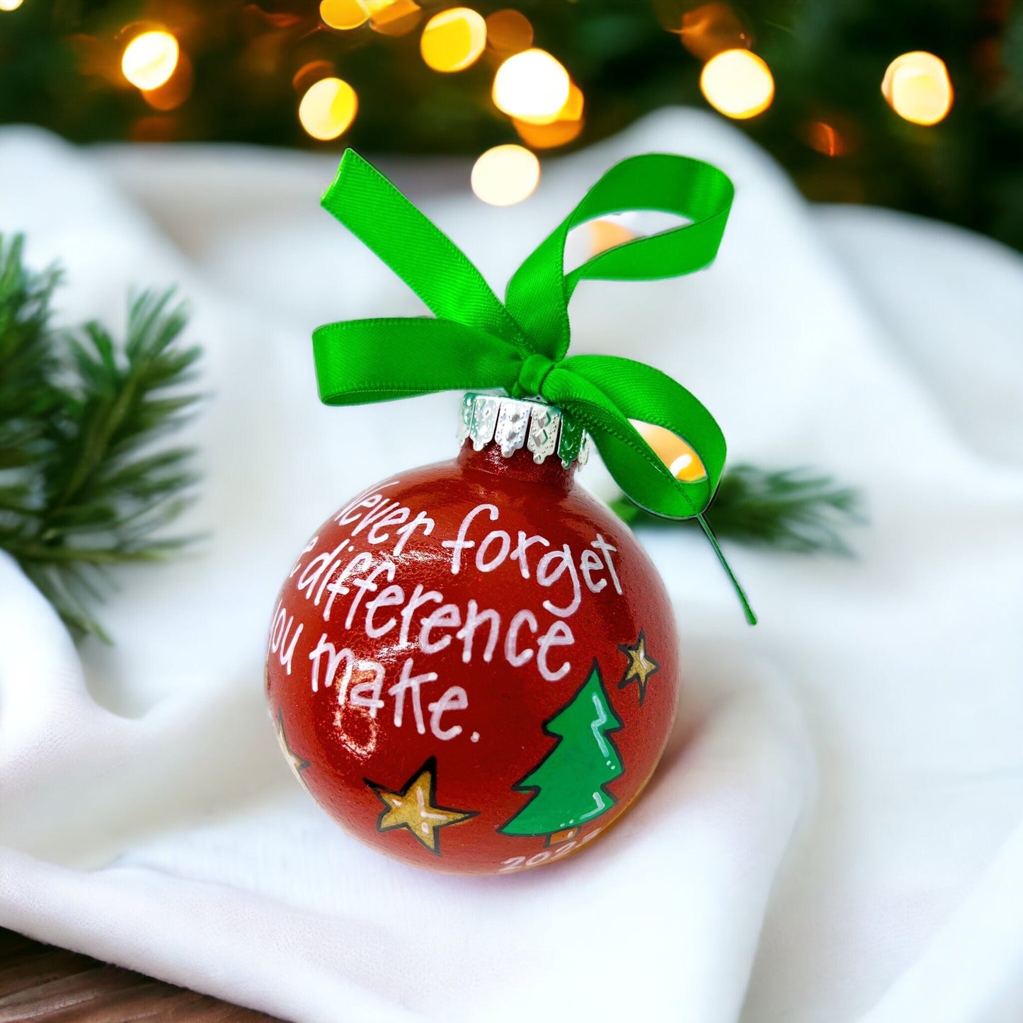 Healthcare Heroes Ornament - Teacher Ornament, Christmas Ornament, Holiday Ornament, Nurse Ornament, Ornament Exchange, Healthcare Ornament - Rhythms of Grace Creative