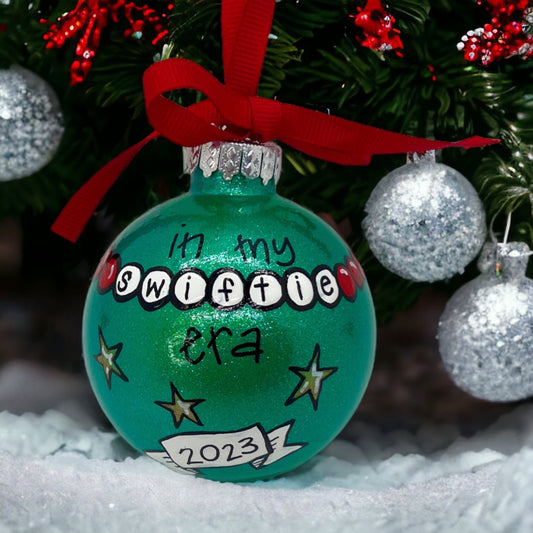 Swiftie Ornament - Eras Tour Ornament, Christmas Ornament, Holiday Ornament, Swiftie Era, Merry Swiftmas, Christmas Era, Eras Tour Gift - Rhythms of Grace Creative