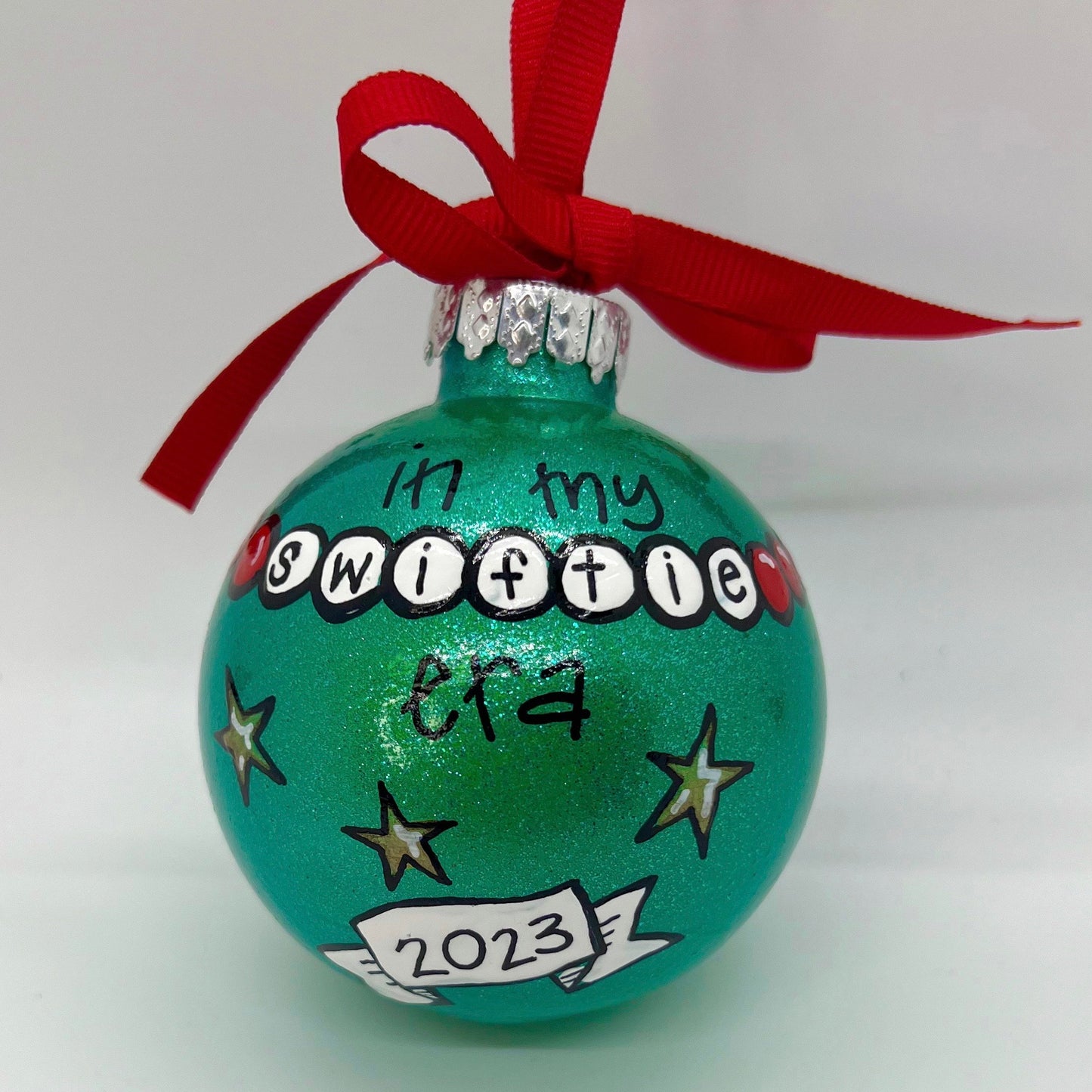 Swiftie Ornament - Eras Tour Ornament, Christmas Ornament, Holiday Ornament, Swiftie Era, Merry Swiftmas, Christmas Era, Eras Tour Gift - Rhythms of Grace Creative