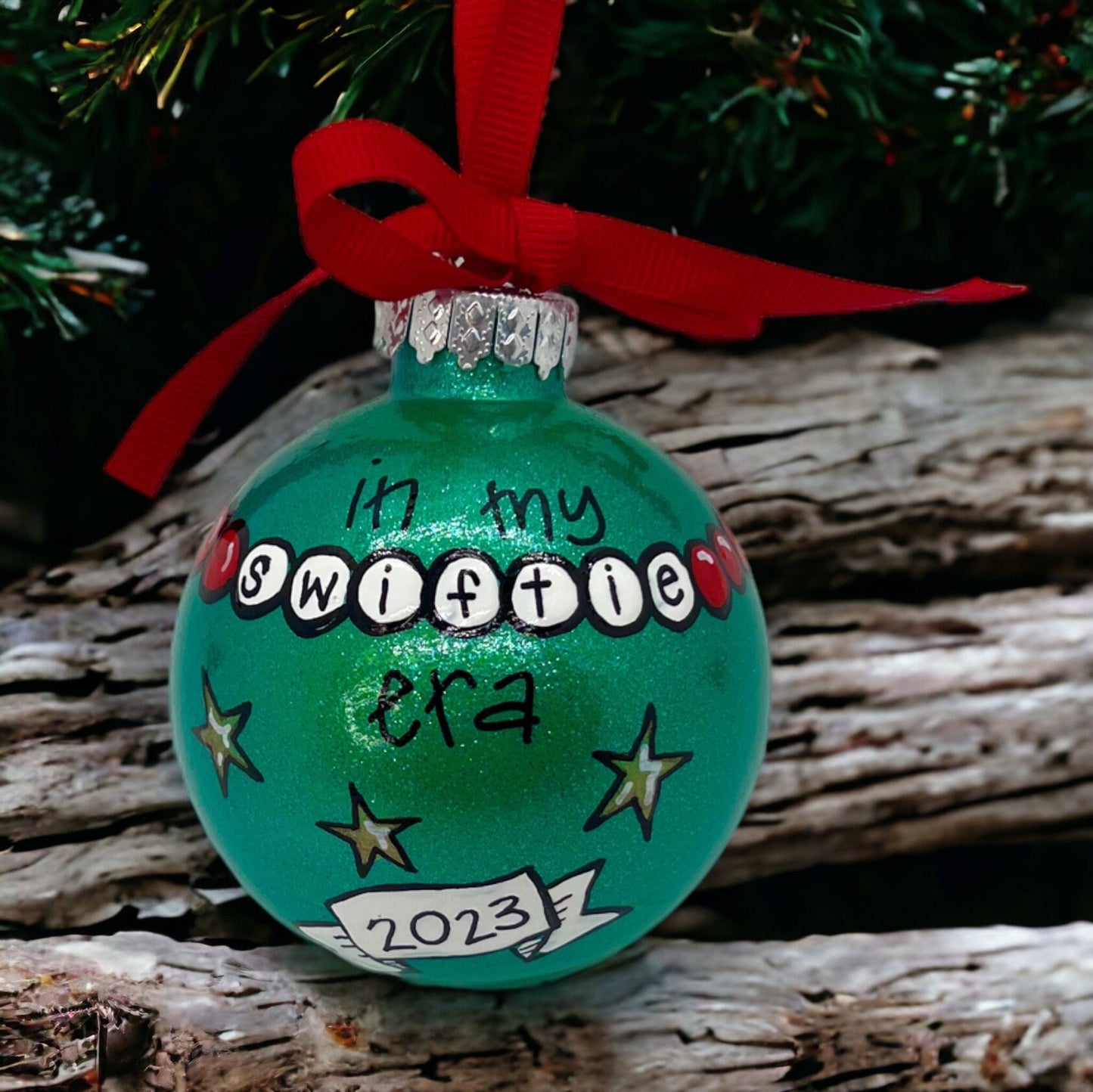Swiftie Ornament - Eras Tour Ornament, Christmas Ornament, Holiday Ornament, Swiftie Era, Merry Swiftmas, Christmas Era, Eras Tour Gift - Rhythms of Grace Creative