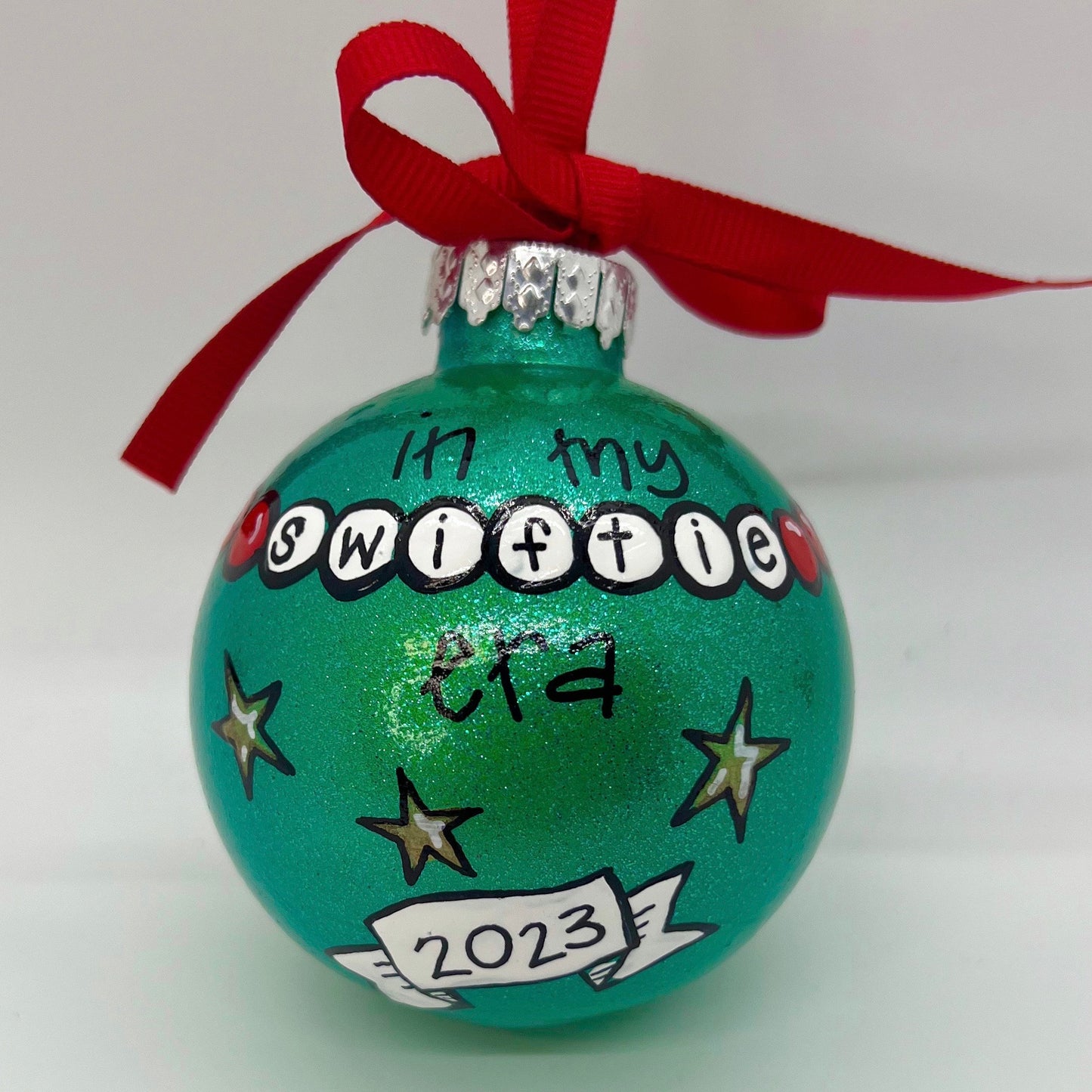 Swiftie Ornament - Eras Tour Ornament, Christmas Ornament, Holiday Ornament, Swiftie Era, Merry Swiftmas, Christmas Era, Eras Tour Gift - Rhythms of Grace Creative