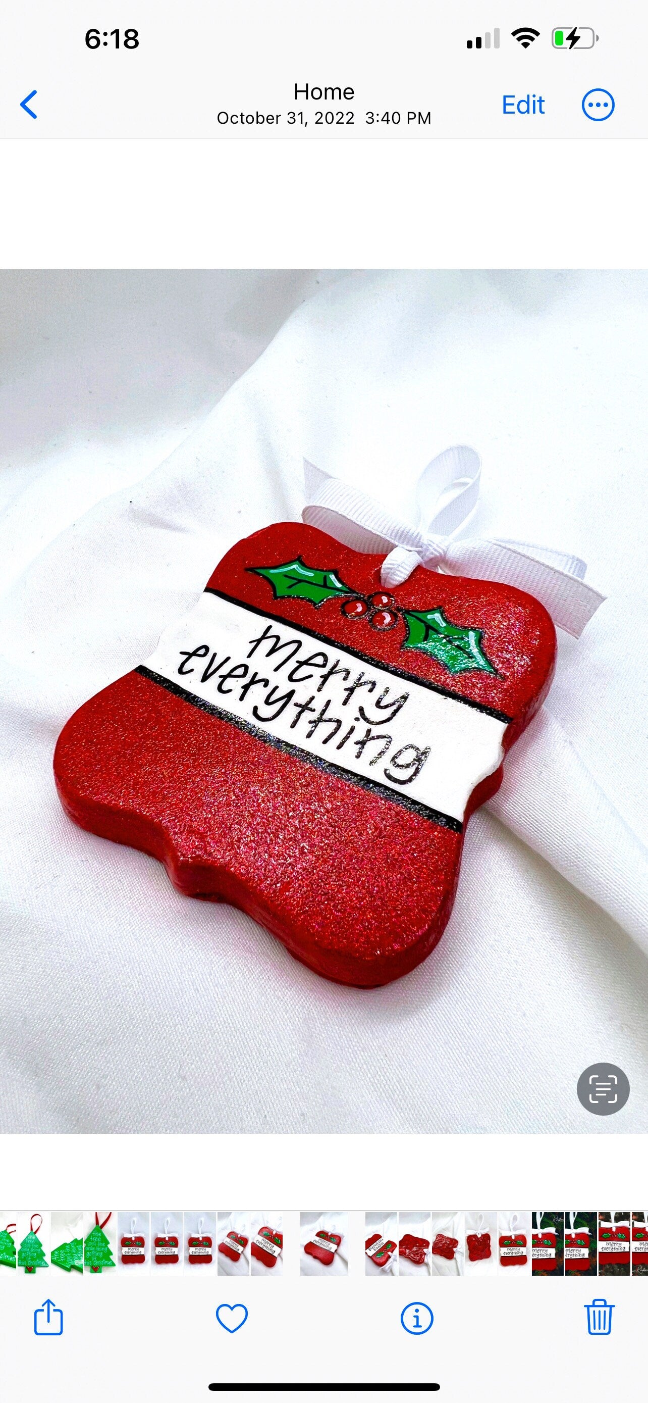 Self Growth Ornament - Friendship Ornament, Christmas Ornament, Holiday Ornament, Long Distance, Best Friend, Stocking Stuffer, Pastels - Rhythms of Grace Creative
