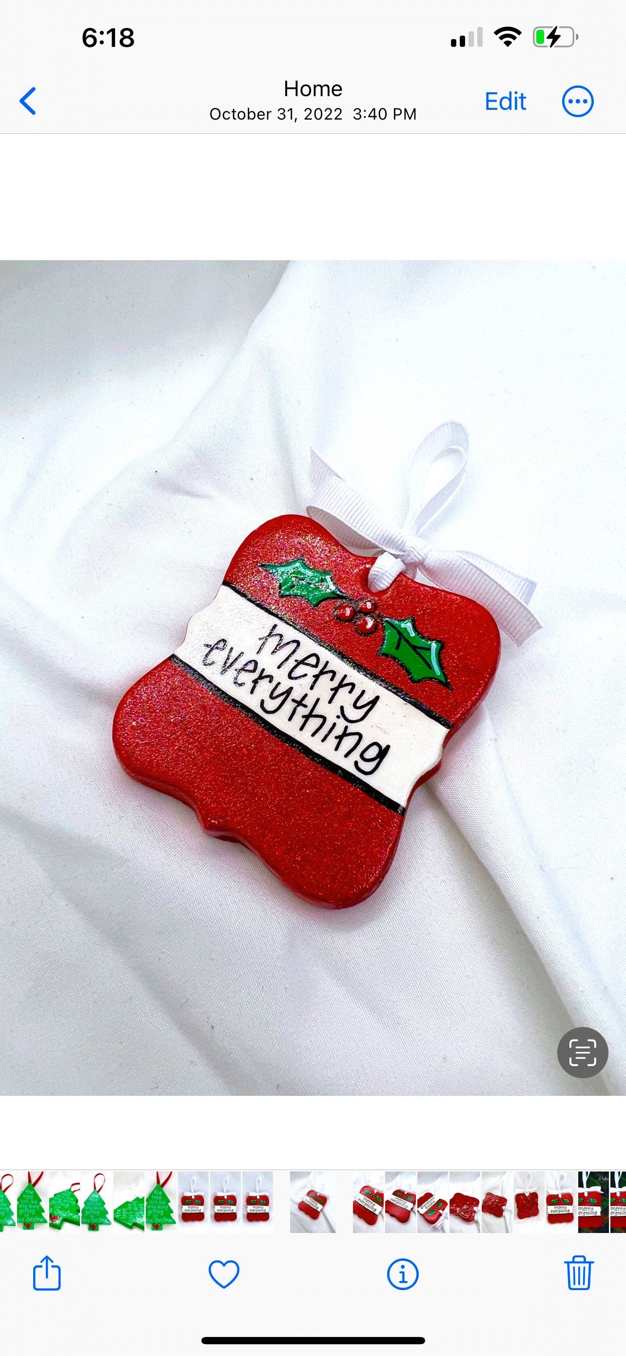 Self Growth Ornament - Friendship Ornament, Christmas Ornament, Holiday Ornament, Long Distance, Best Friend, Stocking Stuffer, Pastels - Rhythms of Grace Creative