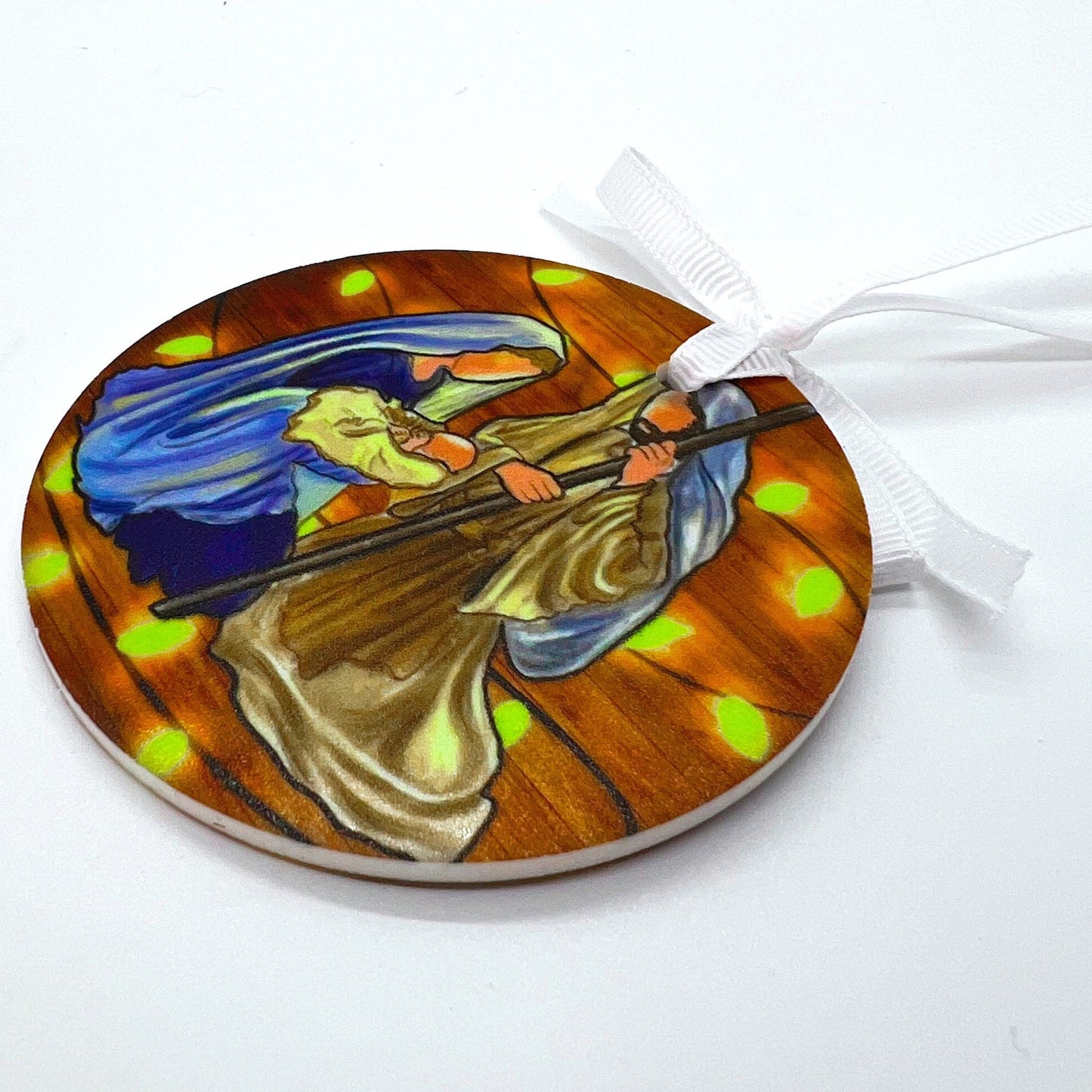 Nativity Ornament - Reason for the Season, Christmas Ornament, Holiday Ornament, Sublimation Ornament, Holy Night, Holy Family, Baby Jesus - Rhythms of Grace Creative